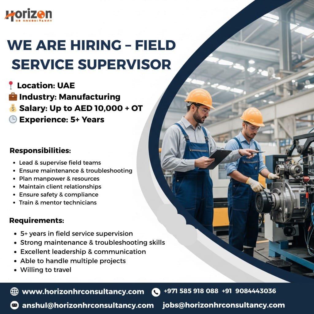 Field Service Supervisor