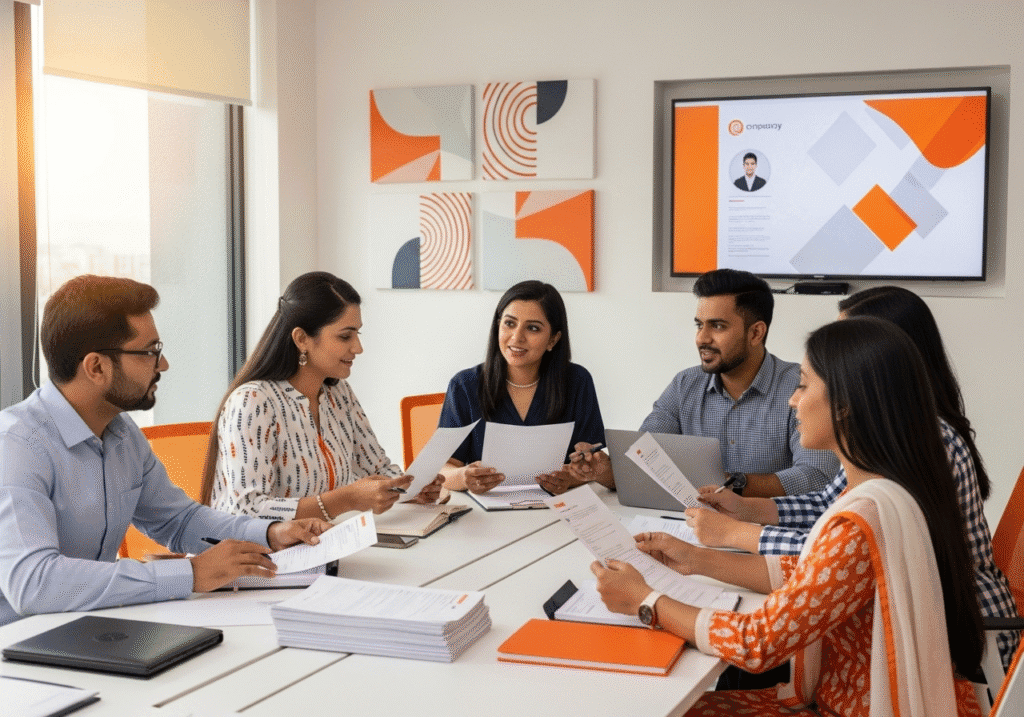 HR professionals screening candidates for Indian companies