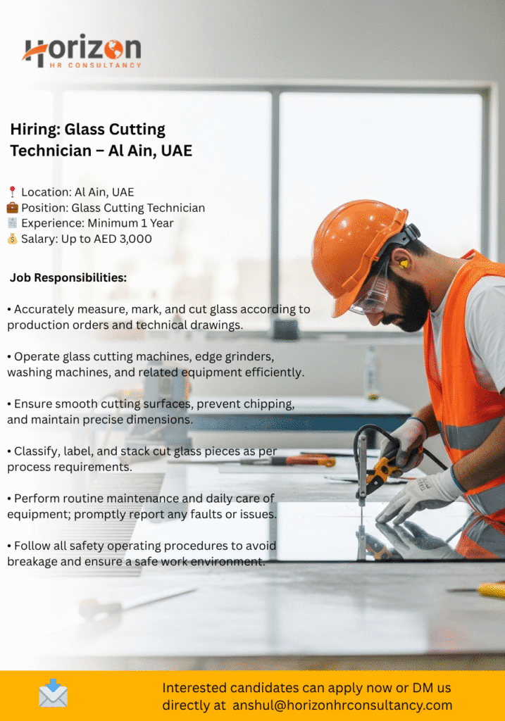 Glass Cutting Technician