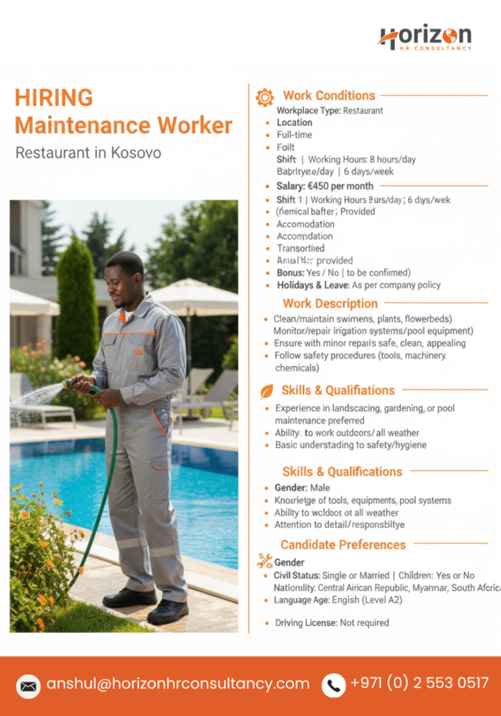 Maintenance Worker