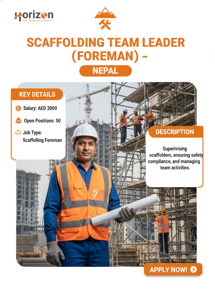 Scaffolding Team Leader