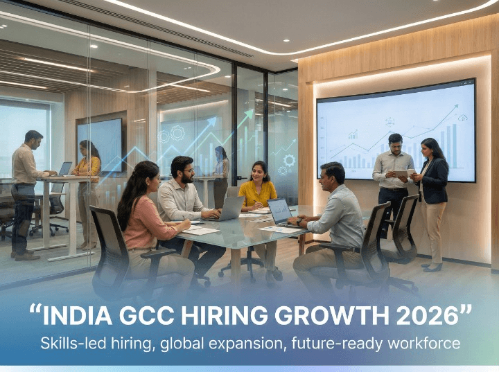 India GCC hiring growth 2026